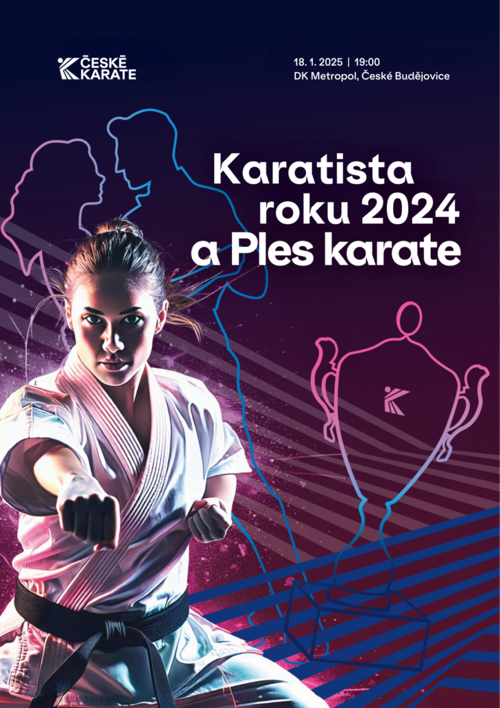 plakát Ples karate 2025